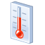 thermometer Black icon