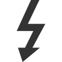 electricity Black icon