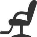 Barber, Chair DarkSlateGray icon