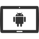 Tablet, Android DarkSlateGray icon