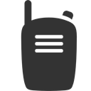 radio, walkie, talkie DarkSlateGray icon