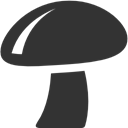 Mushroom DarkSlateGray icon
