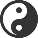 Yang, yin DarkSlateGray icon