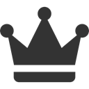 crown DarkSlateGray icon