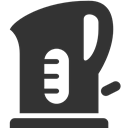 Electric, teapot DarkSlateGray icon