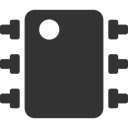 Circuit, Integrated DarkSlateGray icon