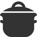 Coking, pot DarkSlateGray icon