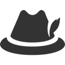 hat, german DarkSlateGray icon