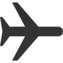 mode, mode on, airplane DarkSlateGray icon