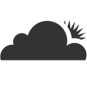 Cloudflare DarkSlateGray icon