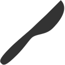 Knife Black icon