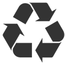 recycle, sign DarkSlateGray icon