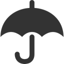 Umbrella DarkSlateGray icon