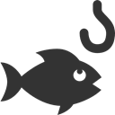 Fishing DarkSlateGray icon