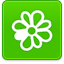 icq, Shadow LimeGreen icon