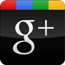 Gloss, Googleplus, Black Black icon