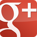 Googleplus, red, Gloss IndianRed icon
