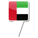 Arab, united, emirate Black icon