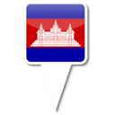 cambodia Black icon