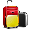 suitcase Black icon