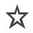 star, stroked Icon