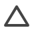 triangle, stroked Icon