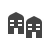 town DarkSlateGray icon