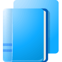Lb, Book DodgerBlue icon
