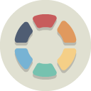 Colorwheel Gainsboro icon