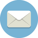 mail SkyBlue icon