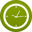Clock Olive icon