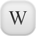 wikipedia Gainsboro icon