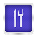 App, food SlateBlue icon