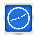 Clock RoyalBlue icon