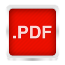 Pdf Red icon