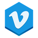 Vimeo DodgerBlue icon