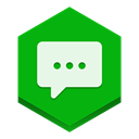 Message ForestGreen icon