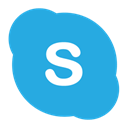 Skype DodgerBlue icon