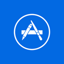mac, App, store DodgerBlue icon