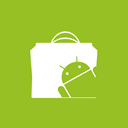 market, Android YellowGreen icon
