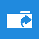 Folder, Links DodgerBlue icon