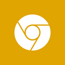 google, Canary Orange icon