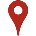 Map, google Firebrick icon