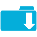 Downloads, Folder DarkTurquoise icon
