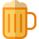 food, beer, Pint, Beer Mug, Pint Of Beer, mug, drink SandyBrown icon