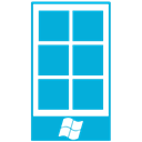 phone, window DarkTurquoise icon
