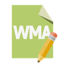 File, Wma, Format, pencil DarkKhaki icon