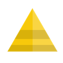 pyramid Black icon