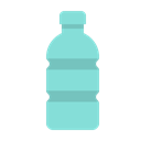 Bottle, plastic Black icon