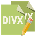 pencil, File, Divx, Format DarkKhaki icon